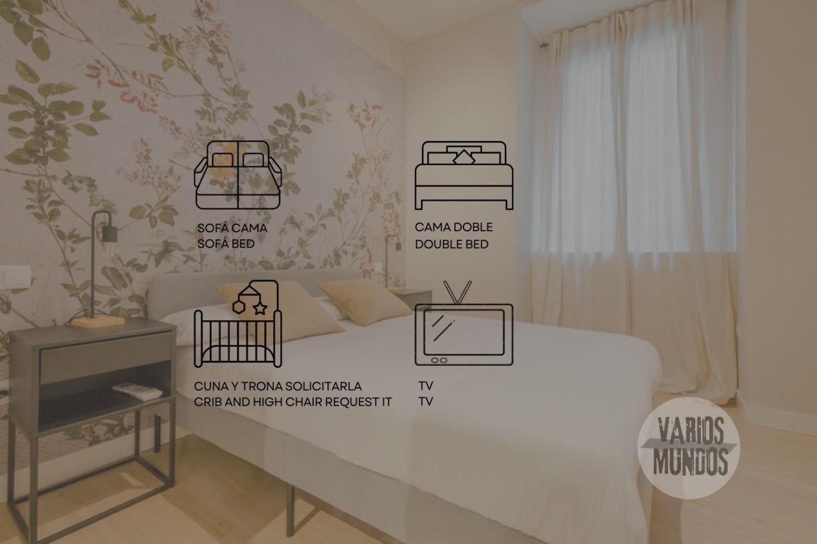 Bajo Duplex 7Pax A 5 Min De Gran Via-Malasana Madrid Ngoại thất bức ảnh